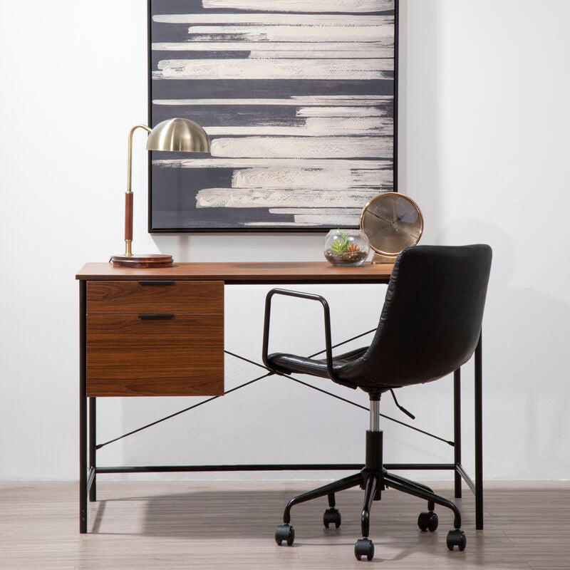Forbes Black Home Office Chair - image 2