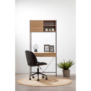 Clinton Black Home Office Chair