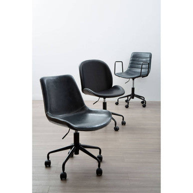 Clinton Black Home Office Chair