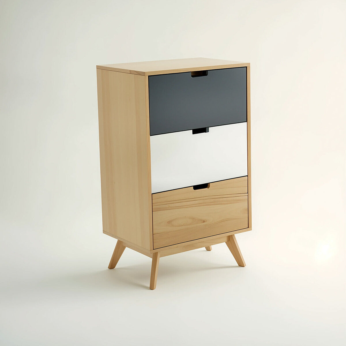 Watson Tri Colour Chest of 3 Drawers