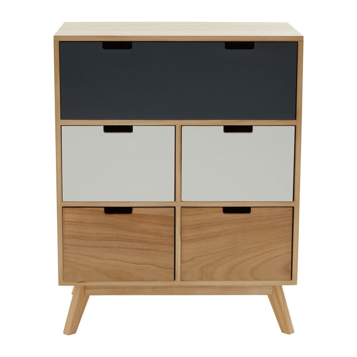 Watson Tri Colour Chest of Five Drawers