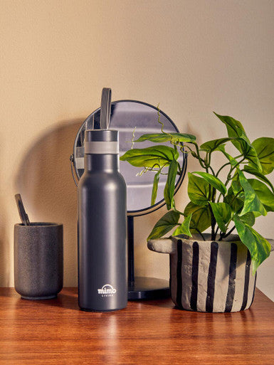 Laxton Red Pomelo Desk With Shelves