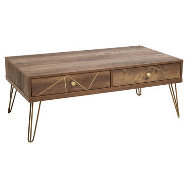 Flori Two Drawer Coffee Table