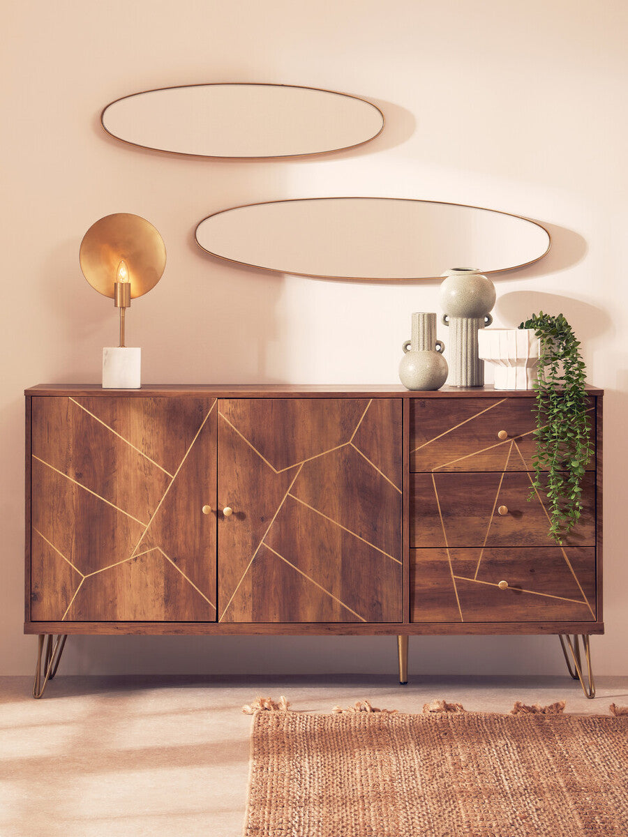 Flori Sideboard with 2 Doors and 3 Drawers