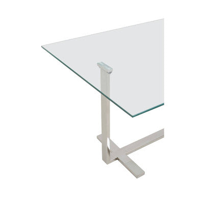 Alvea Silver and Gold Coffee Table