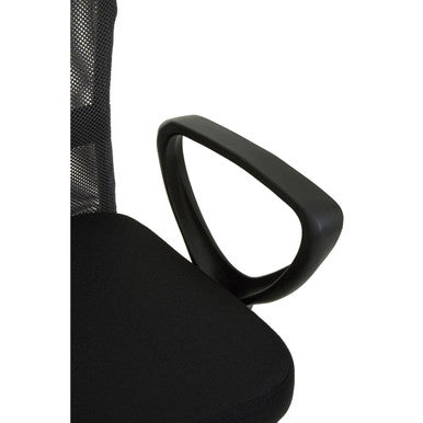 Stratford Black And Dark Grey Home Office Chair