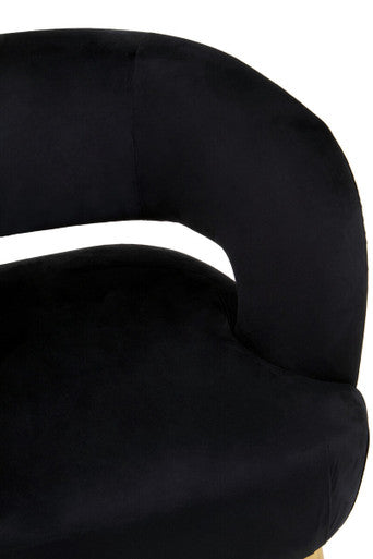 Larissa Black Chair