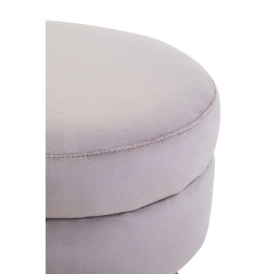 Loretta Mink Velvet Stool