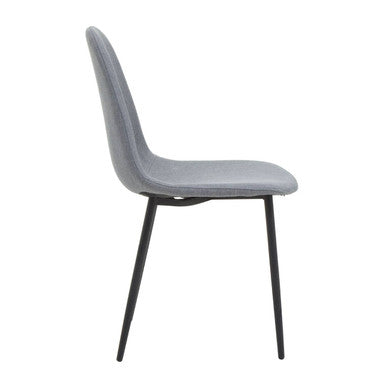 Salford Grey Fabric Dining Chair