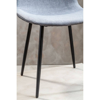 Salford Grey Fabric Dining Chair