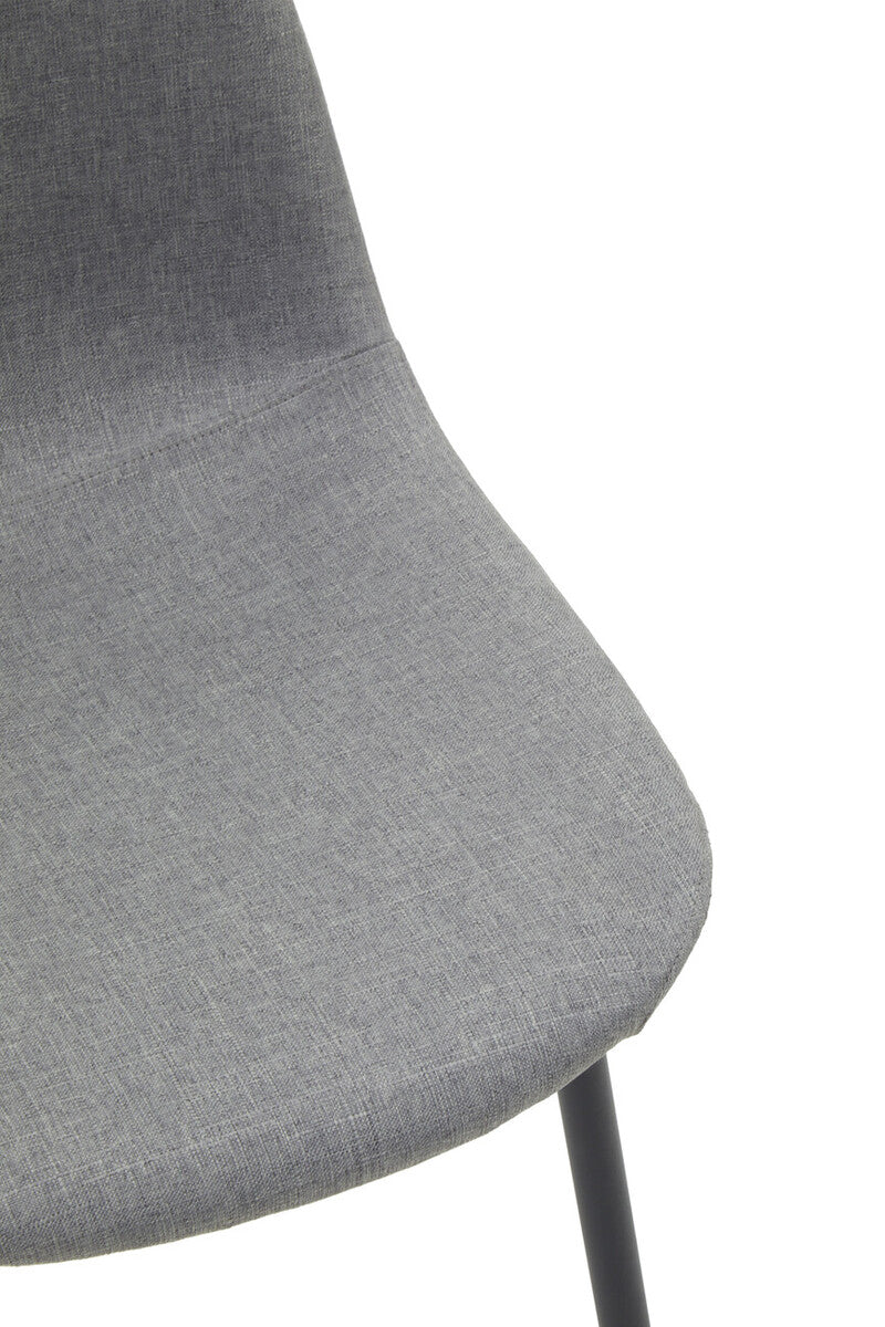 Salford Mink Fabric Dining Chair