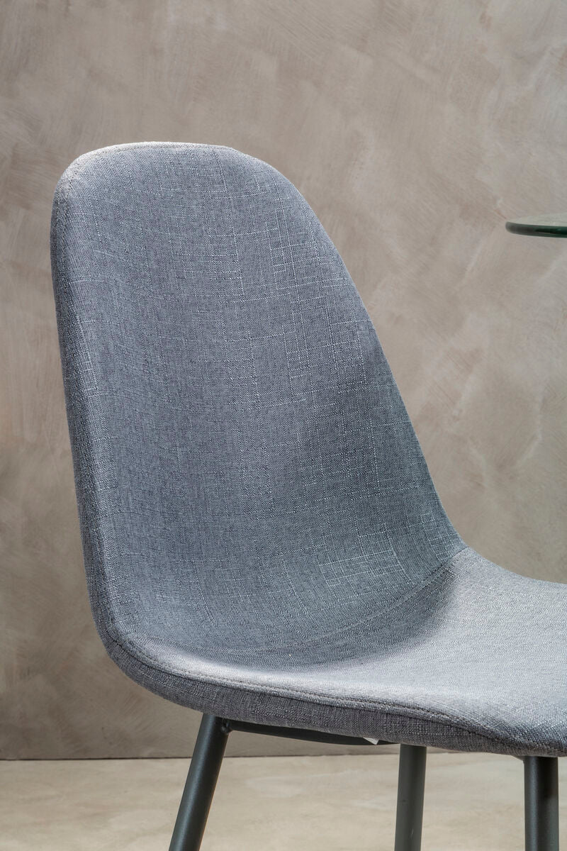 Salford Grey Fabric Dining Chair