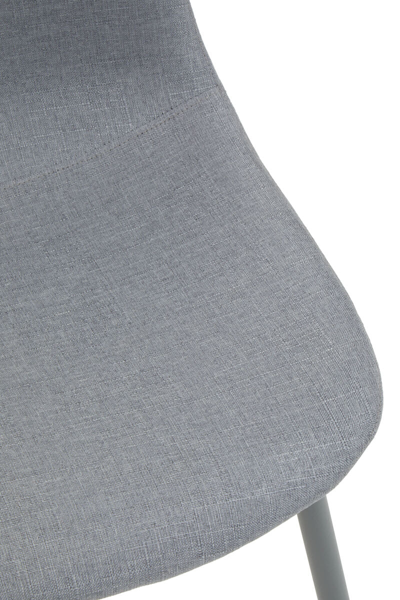Salford Grey Fabric Dining Chair