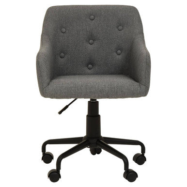 Brent Tufted Grey And Black Home Office Chair - image 2