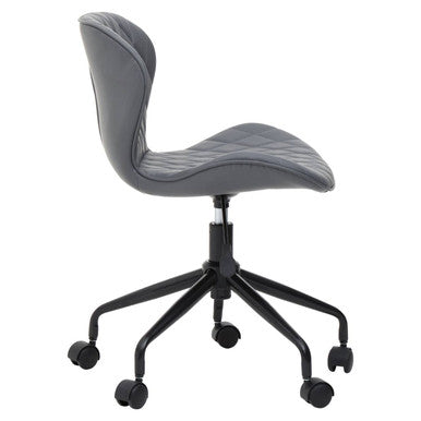 Brent Grey And Black Home Office Chair