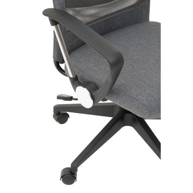 Brent Grey Mesh And Fabric Home Office Chair - image 10