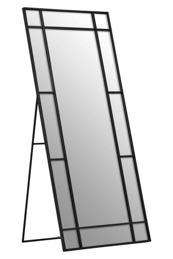 Tiana Floor Standing Mirror Black Frame