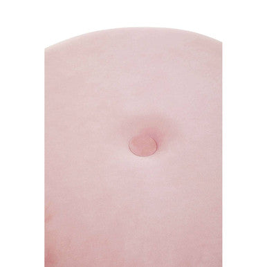 Ivy Pink Velvet Stool