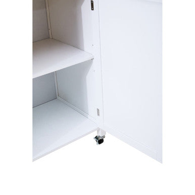 Frankfurt White Kitchen Trolley - image 8