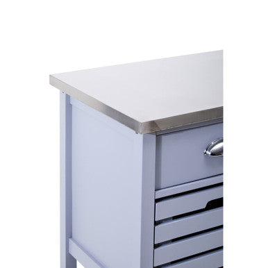 Frankfurt Grey Kitchen Trolley - image 8