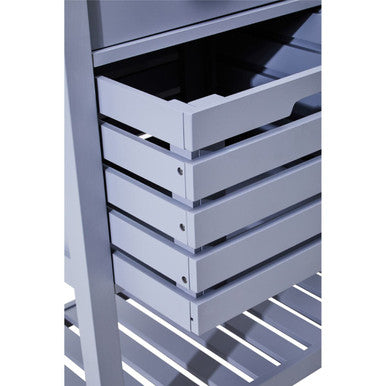 Frankfurt Grey Kitchen Trolley - image 10