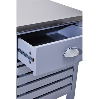 Frankfurt Grey Kitchen Trolley - image 11