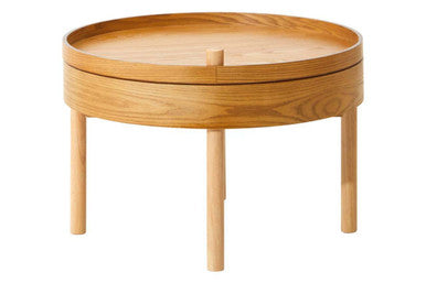 Viborg Revolving Top Side Table