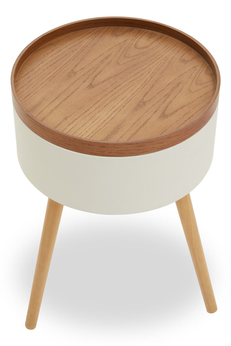 Viborg Storage Side Table