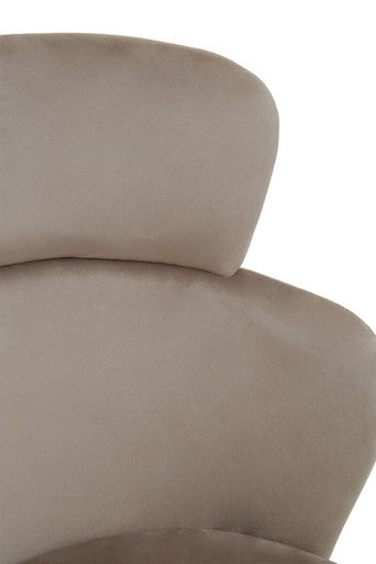 Veneto Mink Velvet Chair