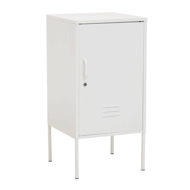 Academy One Door White Cabinet
