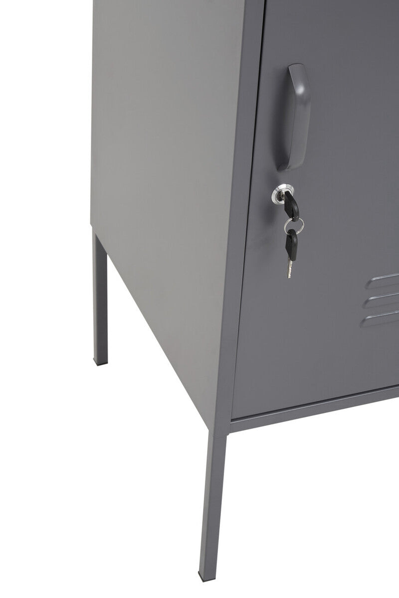 Academy One Door Grey Locker