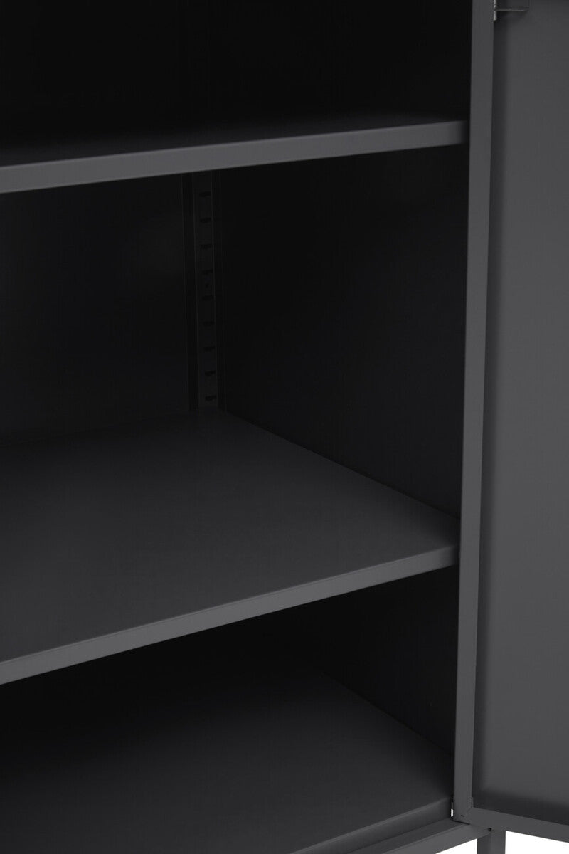 Academy One Door Grey Locker