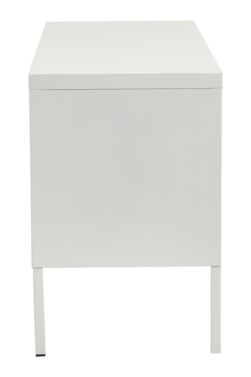 Academy Two Door White Locker Cabinet