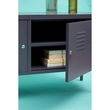 Academy Two Door Grey Locker