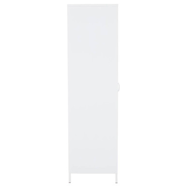 Academy White Two Door Locker Style Wardrobe