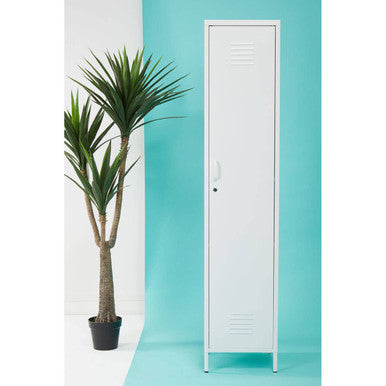 Academy White Tall One Door Locker