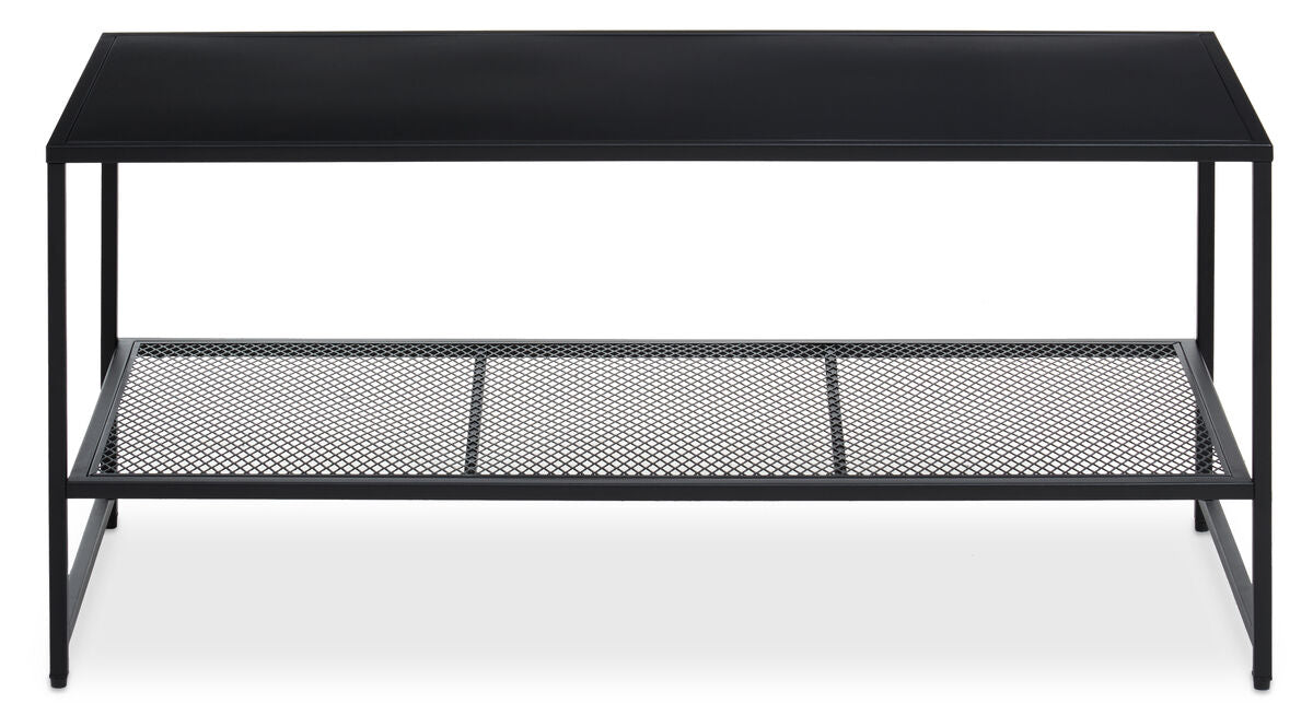 Acero Black Metal Coffee Table - Image 2