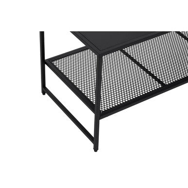 Acero Black Metal Coffee Table