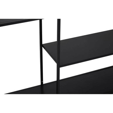 Acero Black Metal Console Table