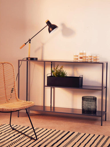 Acero Grey Console Table