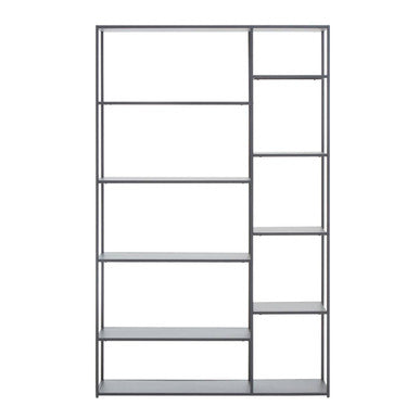 Acero Grey Metal Multi Shelf Unit
