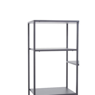 Acero Grey Metal Multi Shelf Unit