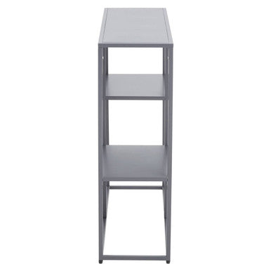 Acero Grey Metal Three Tier Shelf Unit
