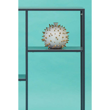 Acero Grey Metal Multi Shelf Unit