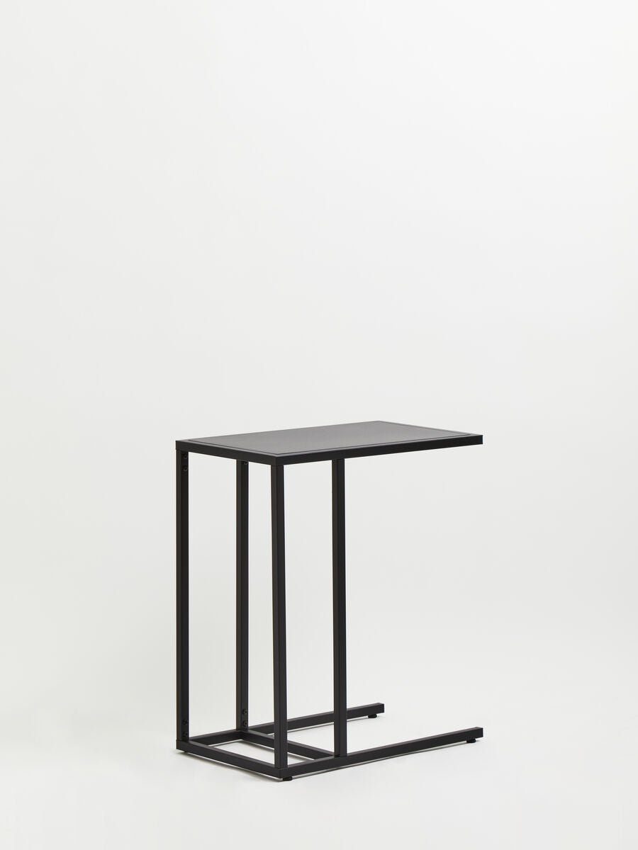 Acero Black Side Table