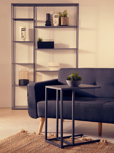 Acero Black Side Table