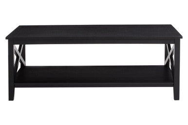 Heritage Black Wood Coffee Table