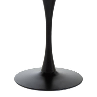 Laila Black Large Round Dining Table