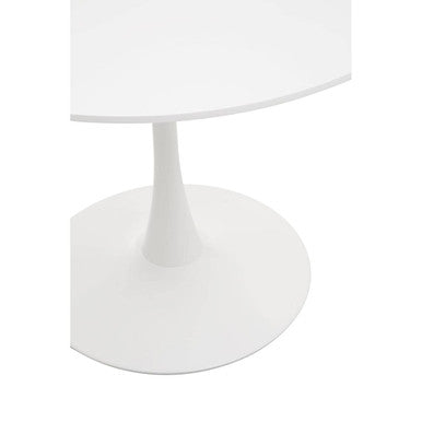 Laila White Small Round Dining Table - Image 5