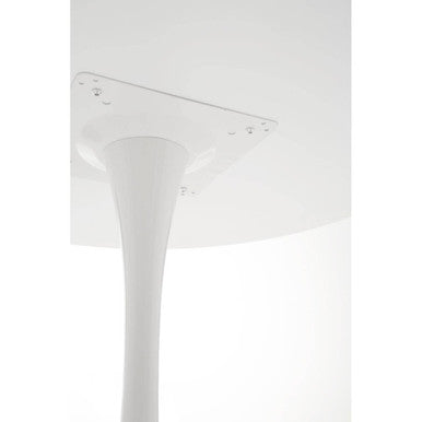 Laila White Small Round Dining Table - Image 7
